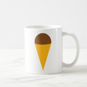 Taza De Café icono del cucurucho del helado