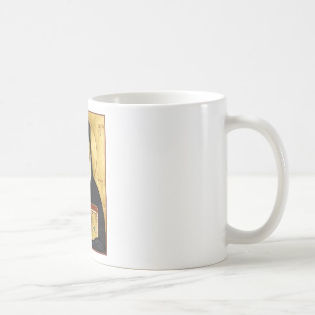 Taza De Café Icono del St. Nektarios (Derecha)