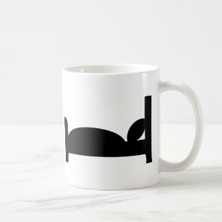 Taza De Café icono el dormir de la cama