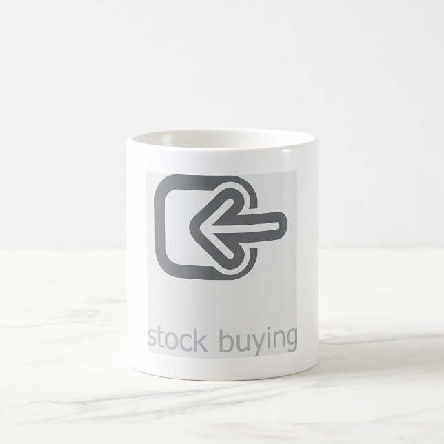 Taza De Café Ícono financiero moderno de compra de acciones min (Subido por el creador)