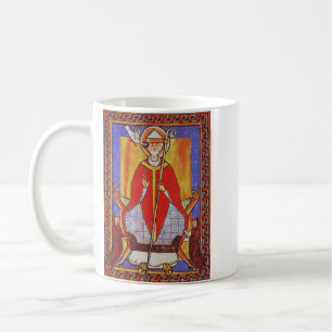 Taza De Café Icono medieval de San Gregorio Magno