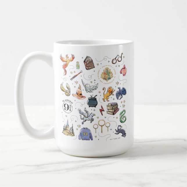Taza De Café Iconos de HARRY POTTER™ (Izquierda)