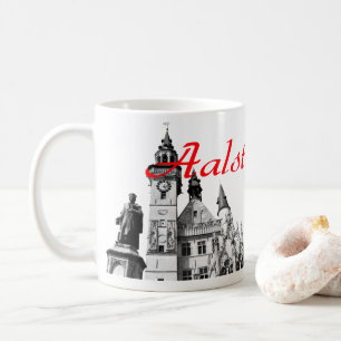 Taza De Café Iconos de recuerdo de Aalst