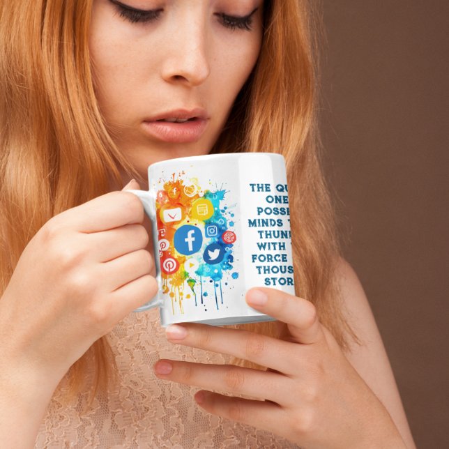 Taza De Café Iconos de redes sociales (Subido por el creador)