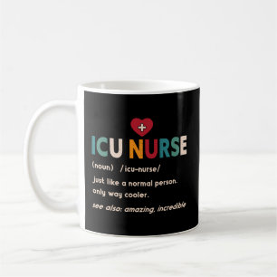 Taza De Café Icu Hospital De Enfermería De Definición De Enferm