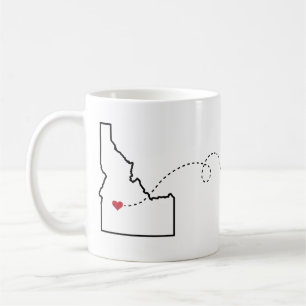 Taza De Café Idaho a California - Heart2Heart