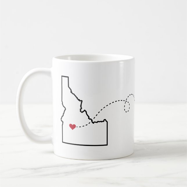 Taza De Café Idaho a Maine - Heart2Heart (Izquierda)