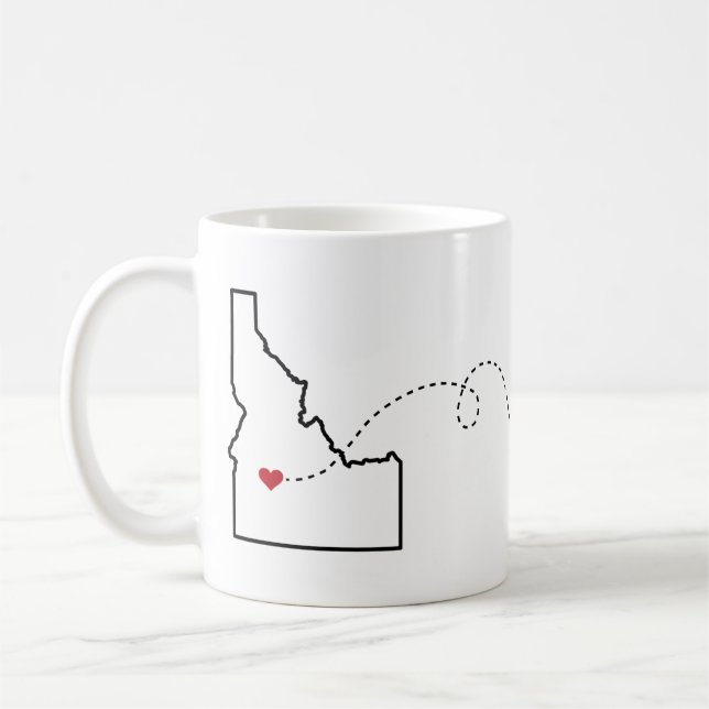 Taza De Café Idaho a Minnesota - Heart2Heart (Izquierda)
