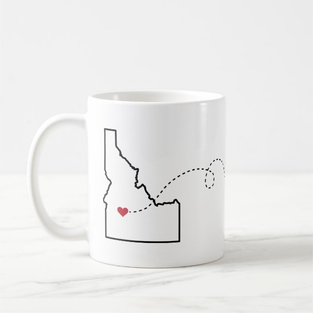 Taza De Café Idaho a Misuri - Corazón2corazón (Izquierda)