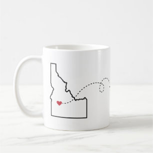 Taza De Café Idaho a Montana - Heart2Heart