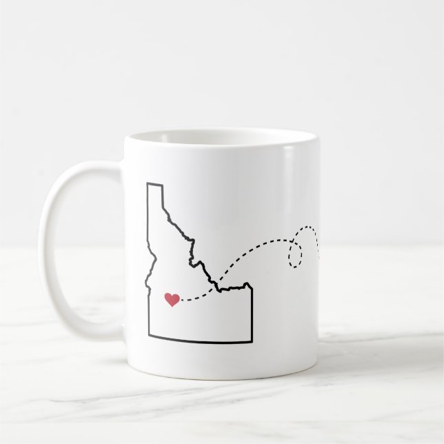 Taza De Café Idaho a Montana - Heart2Heart (Izquierda)