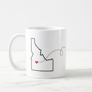 Taza De Café Idaho a Oregón - Heart2Heart