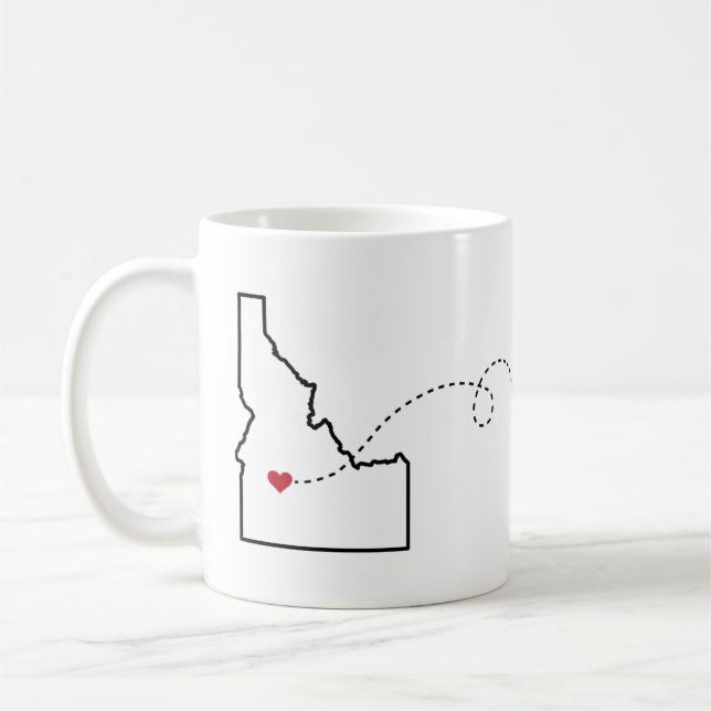 Taza De Café Idaho a Texas - Heart2Heart (Izquierda)