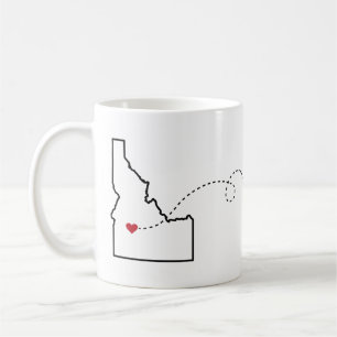 Taza De Café Idaho a Wisconsin - Heart2Heart
