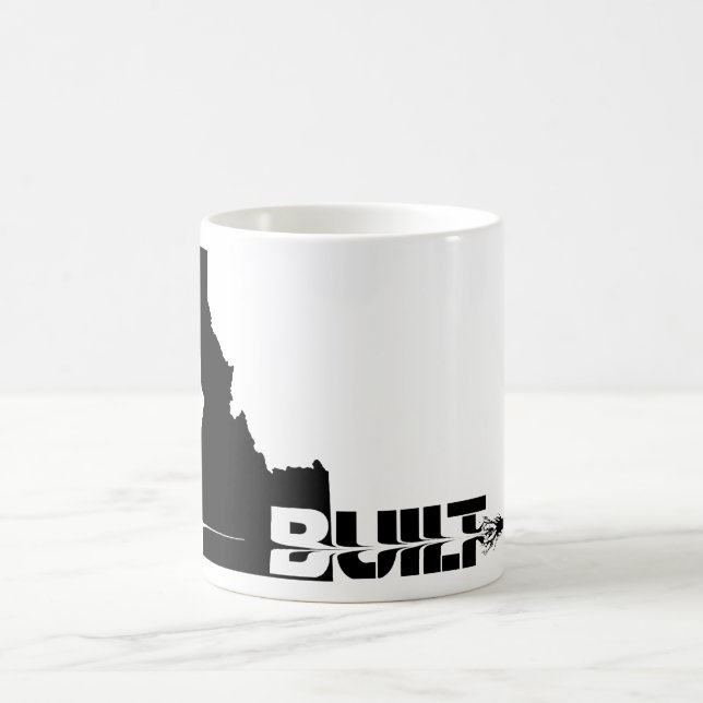 Taza De Café Idaho Construyó Un Café De Bullet Mug (Centro)