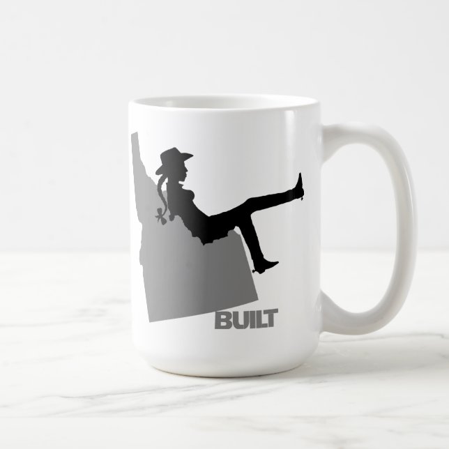 Taza De Café Idaho Cowgirl Coffee Mug (Derecha)