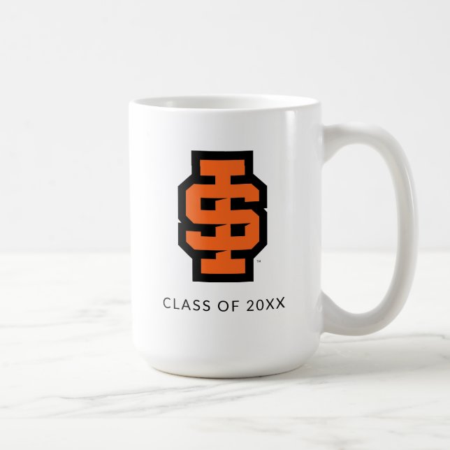Taza De Café Idaho State University Bold Bengala Logo (Derecha)