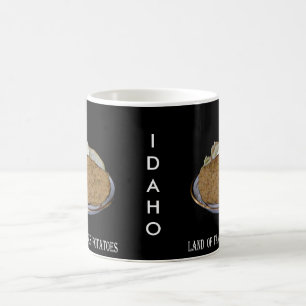 Taza De Café Idaho "tierra de patatas famosas".