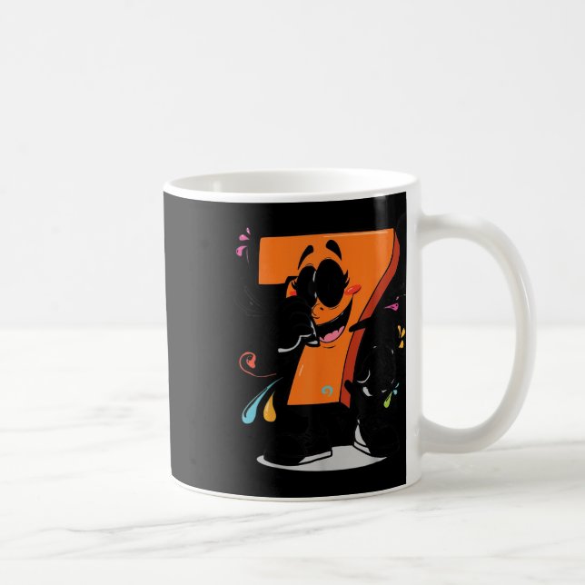 Taza De Café Idea de outfit de Halloween Sick Seven 67 Meme Bra (Derecha)