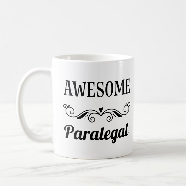 Taza De Café Idea de regalo de agradecimiento parajurídico (Izquierda)