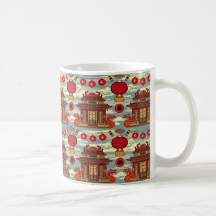 Taza De Café Idea de regalo de Año Nuevo chino
