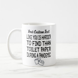 Taza De Café Idea de regalo de cuarentena personalizada y diver