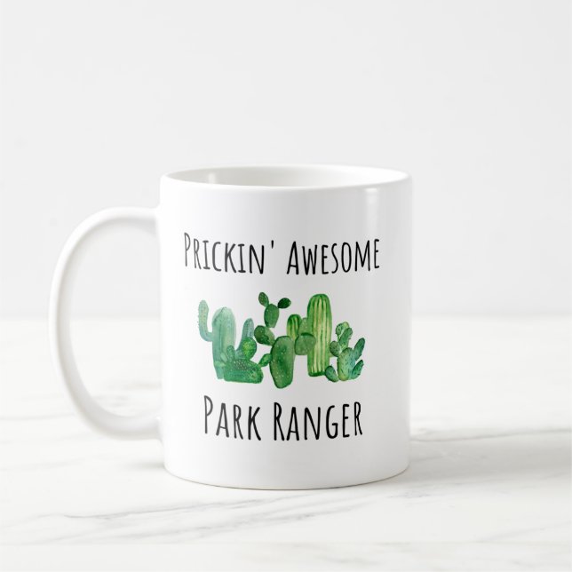 Taza De Café Idea de regalo de Park Ranger (Izquierda)