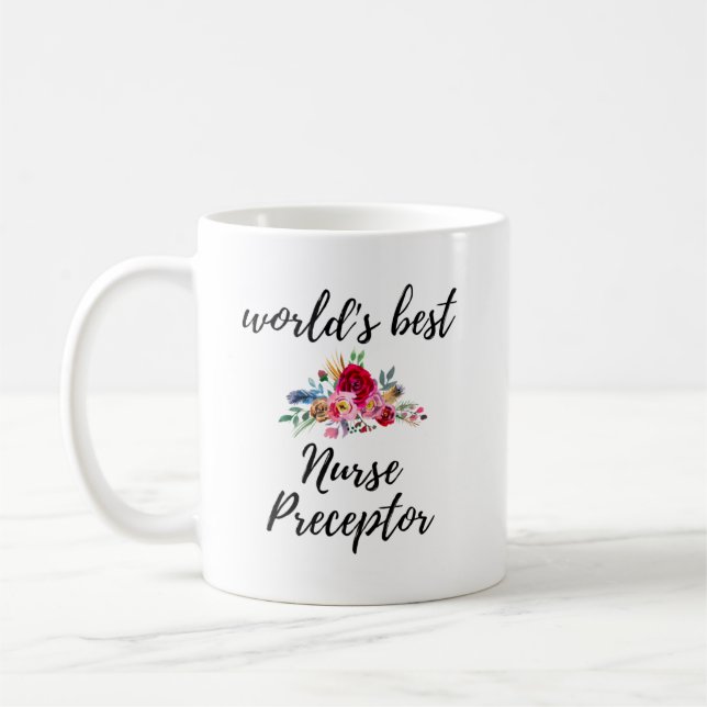 Taza De Café Idea de regalo de receptor de enfermera (Izquierda)