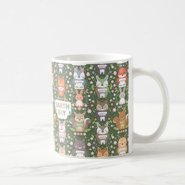 Taza De Café Idea de regalo del Día de la Tierra (Derecha)
