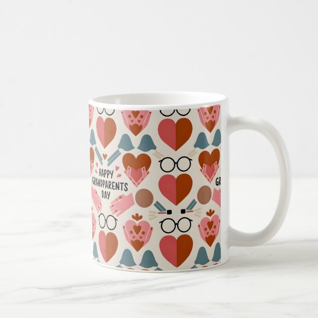 Taza De Café Idea de regalo del Día de los Abuelos (Derecha)