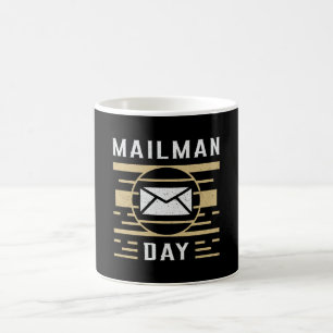 Taza De Café Idea de regalo del Día de Mailman Post-Mail