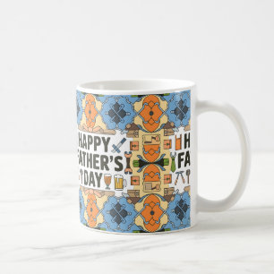 Taza De Café Idea de regalo del Día del Padre Feliz