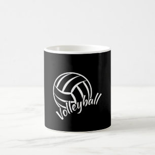Taza De Café Idea de regalo del equipo de voleibol playa