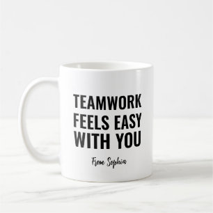 Taza De Café Idea de regalo gag para trabajar en equipo