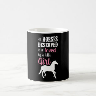 Taza De Café Idea de regalo para caballos herradura en biciclet