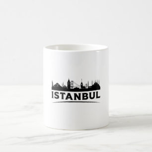 Taza De Café Idea de regalo para el paisaje urbano de Estambul