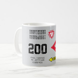 Taza De Café Idea de regalo piloto: Jet de combate