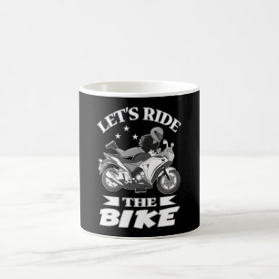Taza De Café Idea de regalo vintage para motociclistas mujeres