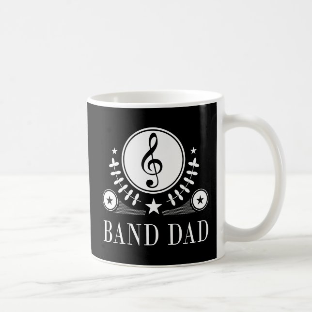 Taza De Café Idea del regalo del papá de la banda (Derecha)
