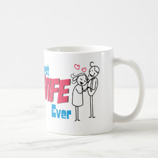 Taza De Café Idea del regalo: La mejor esposa (taza)
