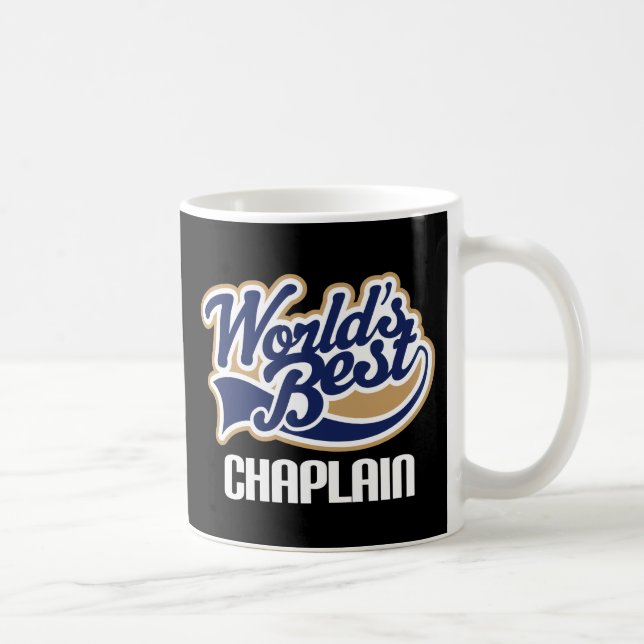 Taza De Café Idea del regalo para el capellán (mundos mejores) (Derecha)