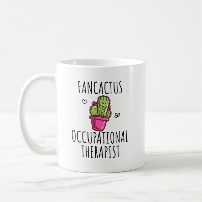 Taza De Café Idea divertida de regalo de terapeuta ocupacional (Izquierda)