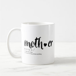 Taza De Café Idea divertida del regalo del día de madre de la