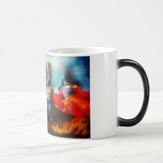 Taza de café ideal del arte del bailarín (Derecha)