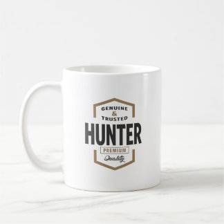 Taza De Café Ideas de regalo con el logotipo de Hunter.