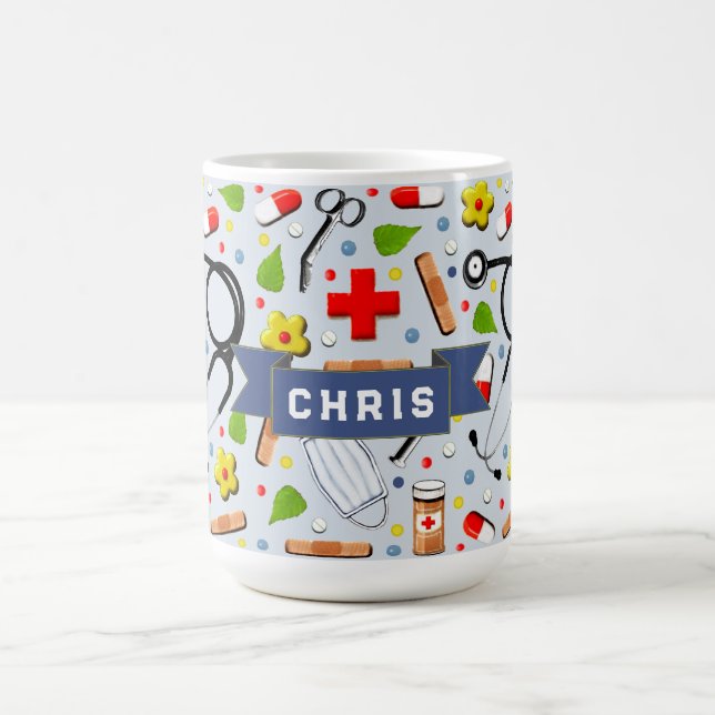 Taza De Café Ideas de regalo médica (Centro)