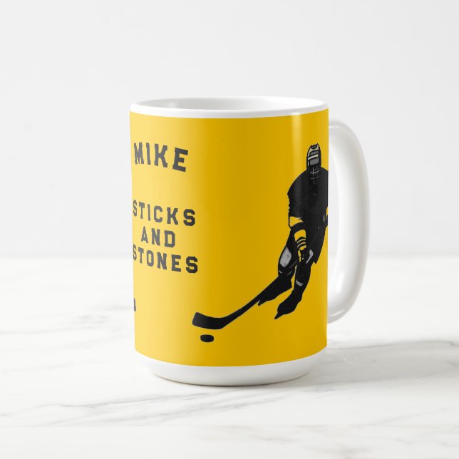 Taza De Café Ideas de regalo personalizadas para jugadores de h (Anverso derecho)