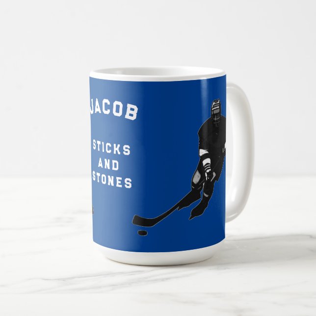Taza De Café Ideas de regalo personalizadas para jugadores de h (Anverso derecho)