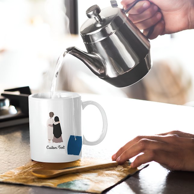Taza De Café ideas de regalos personalizados de pareja islámica (Subido por el creador)