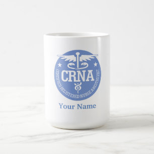 Taza De Café Ideas del regalo del caduceo CRNA